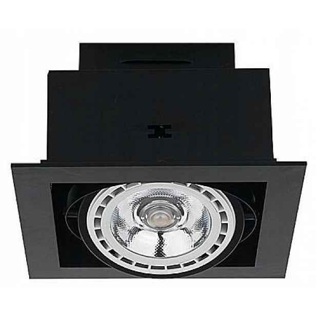 Podomítkové svítidlo Downlight Černá 1xGU10 ES111 Stropní očko do pokoje