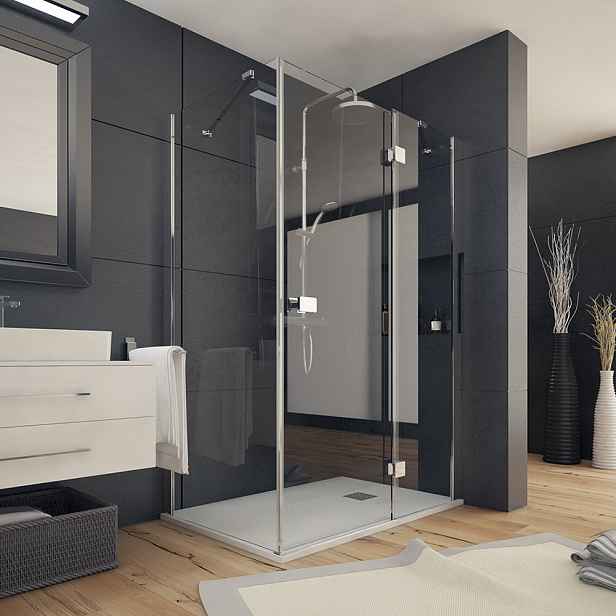 Sprchový kout obdélníkový SMART R23 120x80 cm