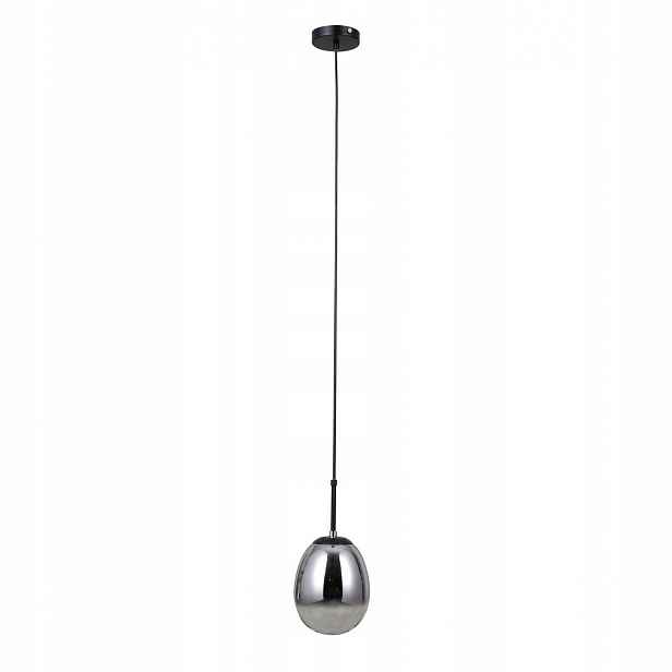 Závěsná lampa Zwis Lustr Stropní Svítidlo Meolo Černá E14 Moderní Italux