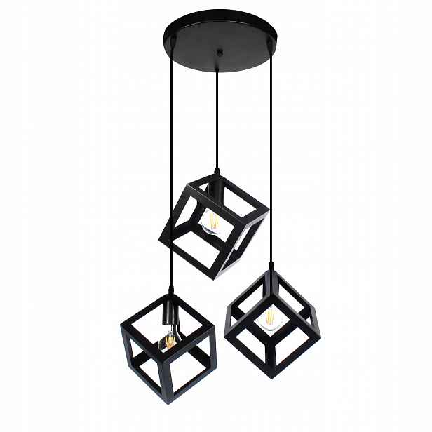 Závěsná stropní lampa Loft Sweden E27 kulatá