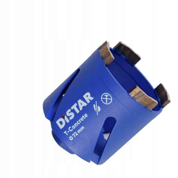 Distar Diamantový Korunkový Vrták Do Betonu 72x65mm M16 Dds-w