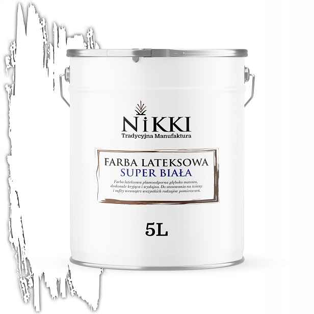 Barva Bílá Sněhová Bezchybná Bílá Na Stěny Stropu 5L