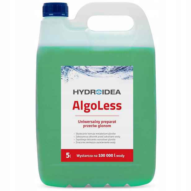 Hydroidea Algoless 5L Protiřasový Prostředek Účinný Na Řasy