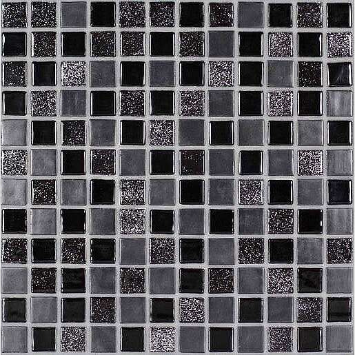 Skleněná mozaika Mosavit Moondance negro 30x30 cm mat / lesk MOONDANCENE