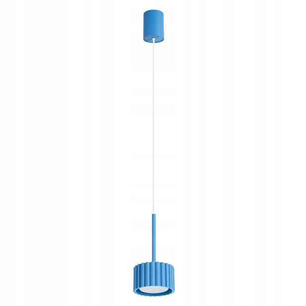 Sollux Aura závěsná lampa modrá gx53 1x10w