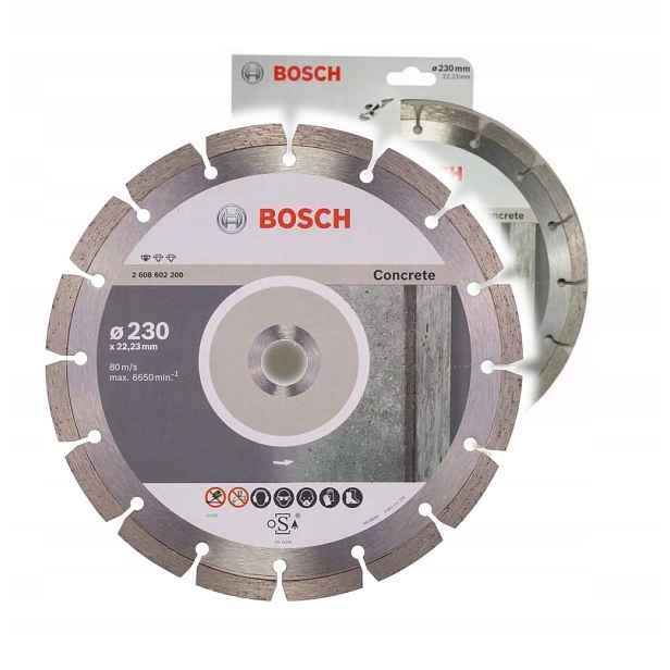 Bosch Diamantový Kotouč Standard For Concrete 230