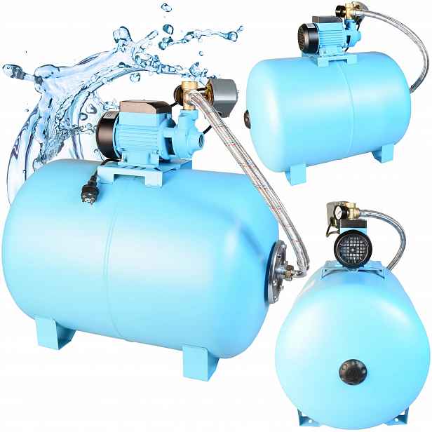 Čerpadlo Do Domu Vody +hydrofor 100L Hydroforová sada Aqb Velký Tichý Výkonný