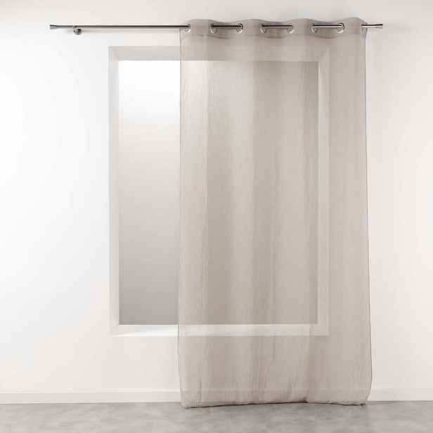 Hnědá záclona 140x280 cm Telma – douceur d'intérieur