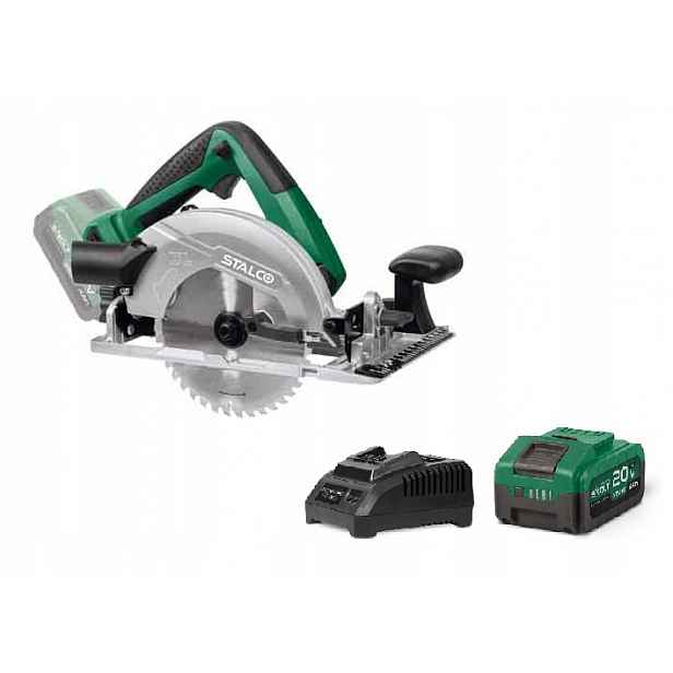 Pila kotoučová CSS20-165BL Stalco S-97337 Set Akumulátor 4AH