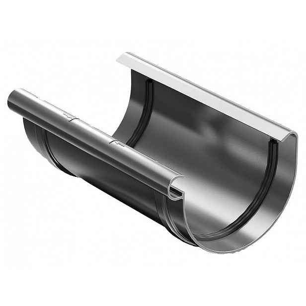 Plastová spojka žlabu Gutta Aqua 150 mm, antracit
