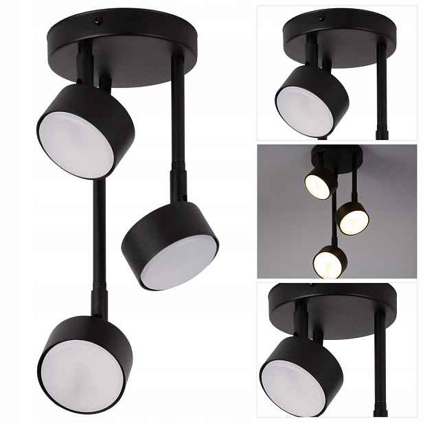 Stropní svítidlo černá Nemo v moderním designu pro kancelář Sigma Lighting