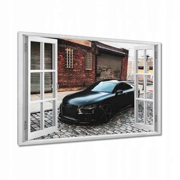 Obrazy 90x60 Černé Audi Rs