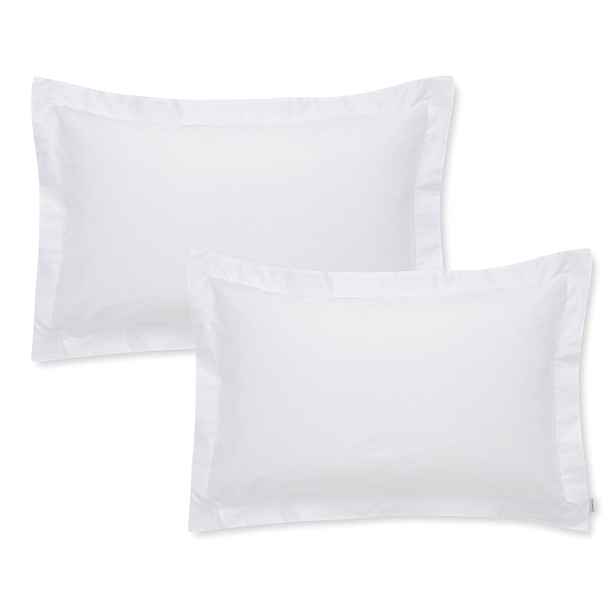 Povlaky na polštáře v sadě 2 ks z bavlněného saténu 50x75 cm Cotton Sateen – Bianca