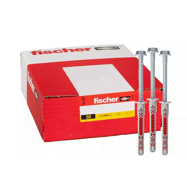 Fischer DuoXpand 8x80 Fus rámová hmoždinka, pozinkovaná ocel 50 Ks