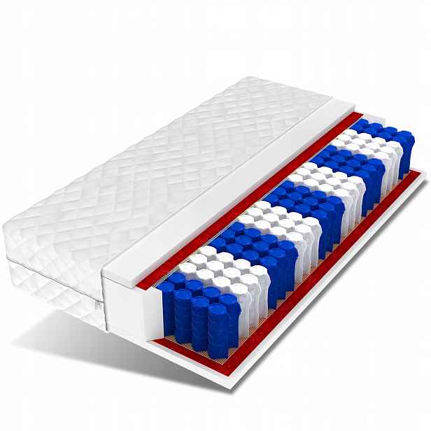 Matrace 190x90 pocket 7 zón 16 cm Metis