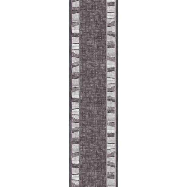 Protiskluzový běhoun na míru Linea 97, šíře 100 cm, šedá, chodba / předsíň, Associated Weavers