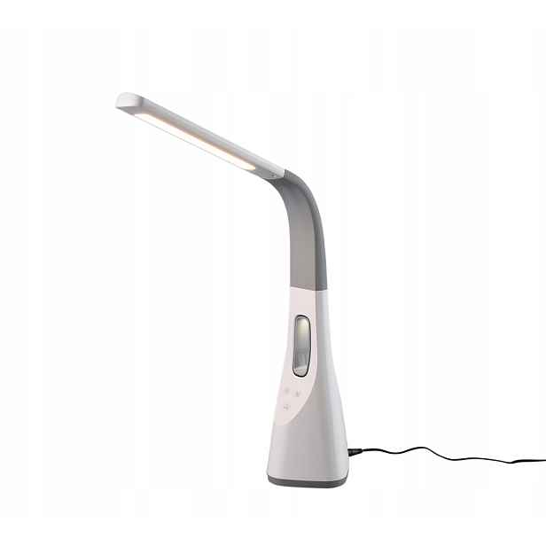Stolní lampa s Led ventilátorem dotyková šedá bílá proměnná barva Rl