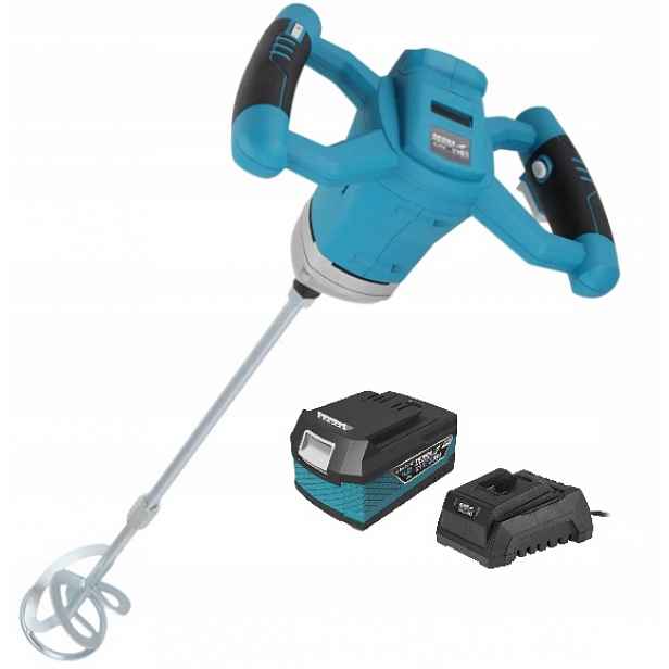 Dedra Míchadlo Set akumulátor 4AH DED7054 Sas+ 18V 100 mm míchadlo M14