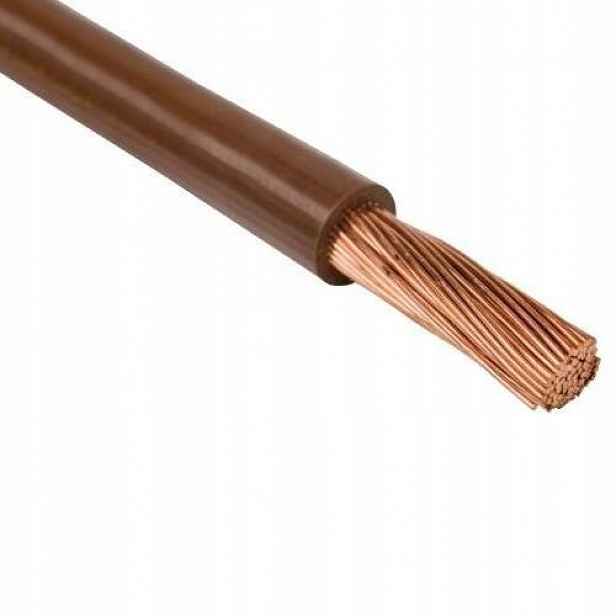 Kabel Lgy H07V-K 1x6mm2 Hnědý 1M