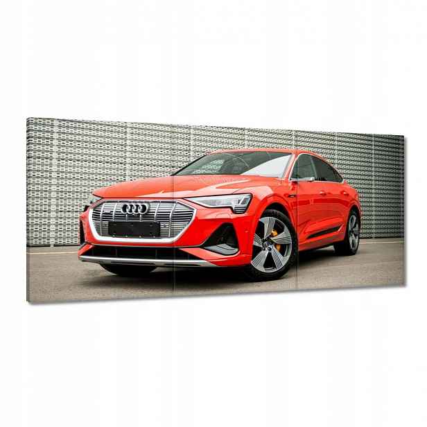 Obrazy 150x70 Červené Audi e-tron