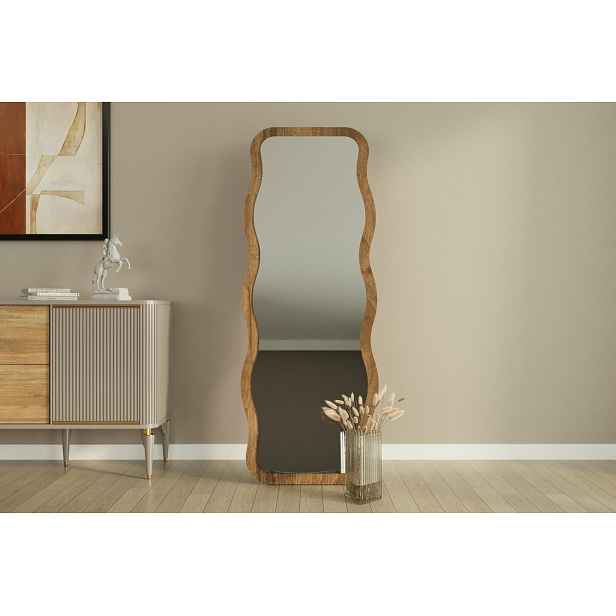 Zrcadlo Aror Walnut 50 x 160 cm