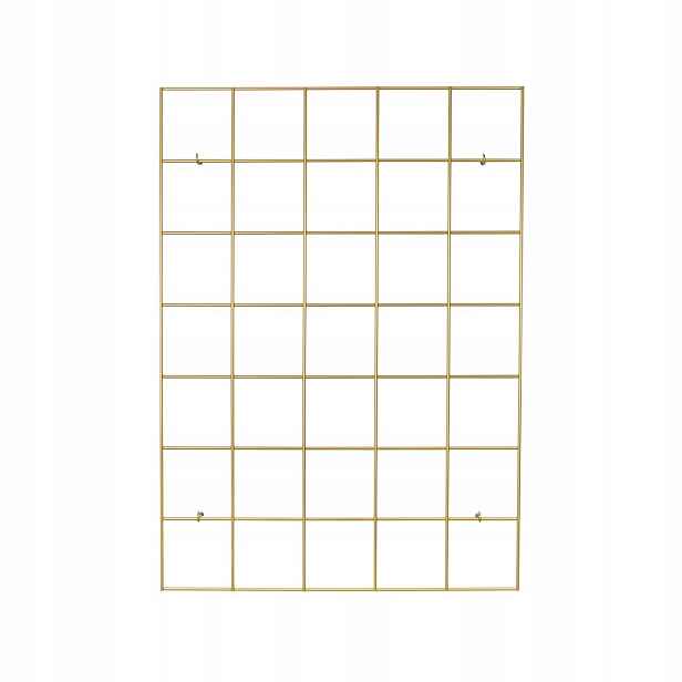 Držák Na Květináč Hedera 2 samotná mřížka 99x71 cm glamour zlatá