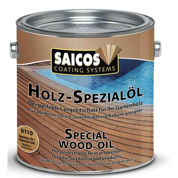 Saicos 0116 olej na terasy Borovice 2.5 l