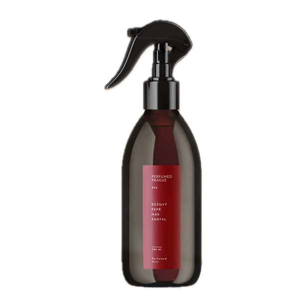 Interiérová vůně 200 ml #90 Pink Pepper, Poppy, Sandalwood – Perfumed Prague
