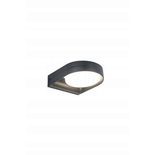 Lutec Fasádní lampa Fele Venkovní nástěnné svítidlo Led 14W Antracit IP54