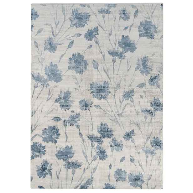 POSLEDNÍ ŠANCE: Kusový koberec Isphahan 84427 L. Blue, 67x110, modrá, ložnice, Devos Caby (DC Carpets)