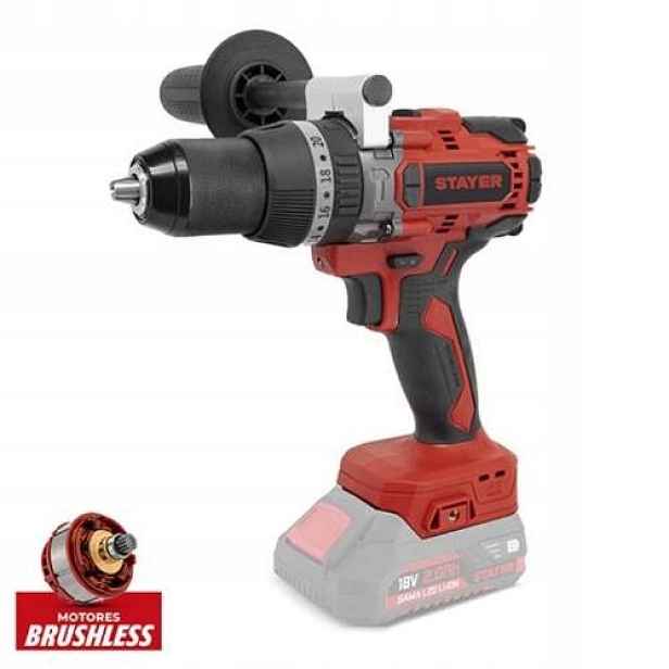 Vrtačka aku Pbl 80P L20 Pk, 18V, bez baterie, kufr, Stayer