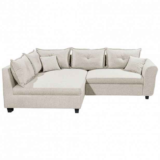 Livetastic ROHOVÁ SEDAČKA, textil, béžová