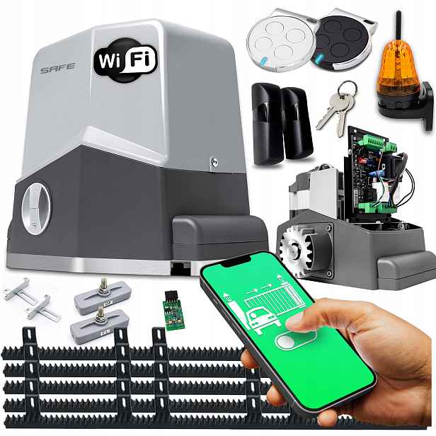 Set Pohon Pro Posuvnou Bránu lampa pohonu ovladače 600 kg Wifi automat
