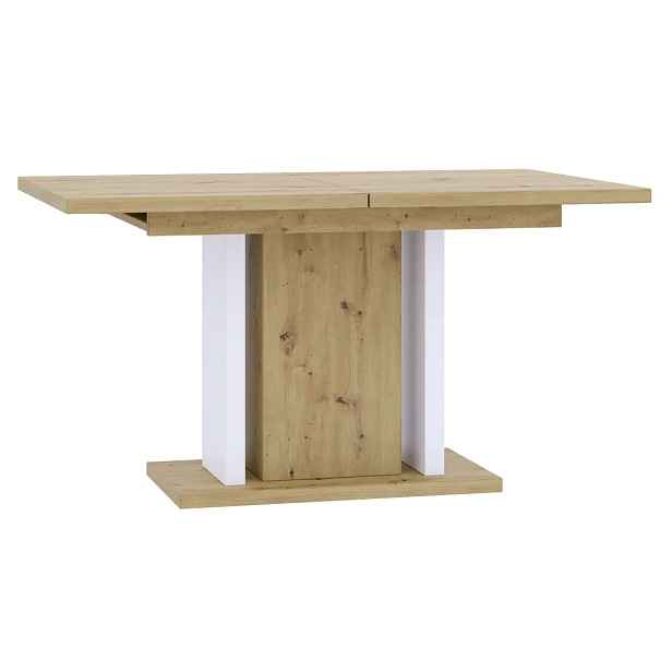 Casarredo Jídelní rozkládací stůl JANGA artisan/bílá
