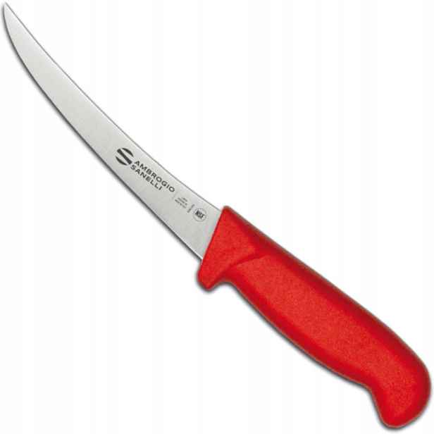 Nůž vykosťovací nůž Supra Colore Haccp 130/290 mm červený
