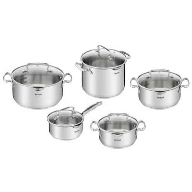 Sada nerezových hrnců Tefal G719SA74, Duetto+, 10ks