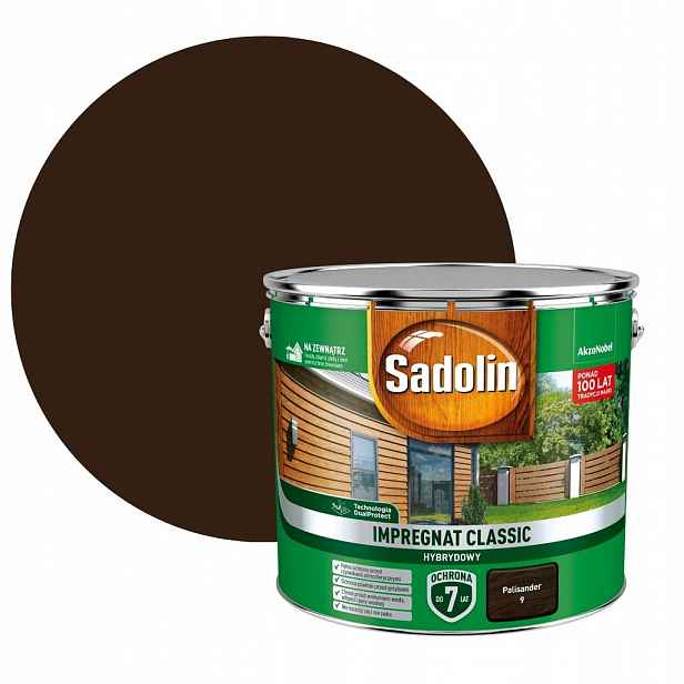Sadolin Classic Impregnát na dřevo 9L Palisander