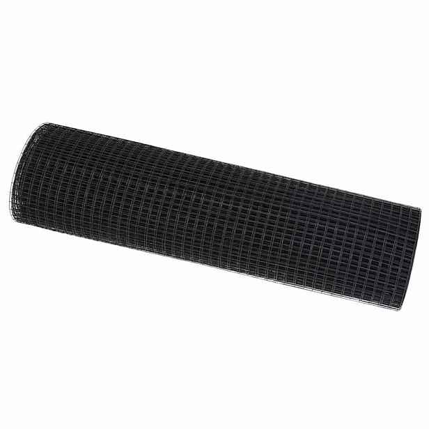 vidaXL Svařovaný drátěný plot 2500 x 40 cm Šedá