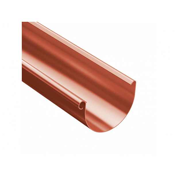 Plastový okapový žlab Gutta Aqua 150 x 3000 mm, cihlově červená