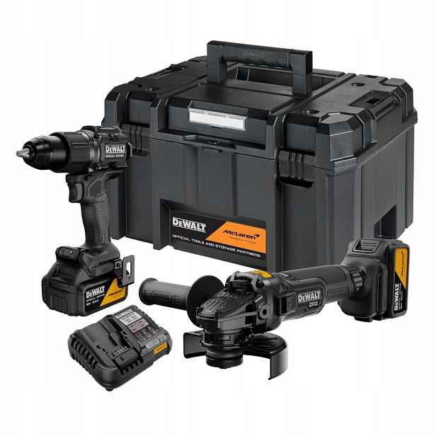 Sada Combo DCD86M DCG45M, 2x5Ah, 18V Xr Dewalt [DCK2223MP2T-QW] Mclaren