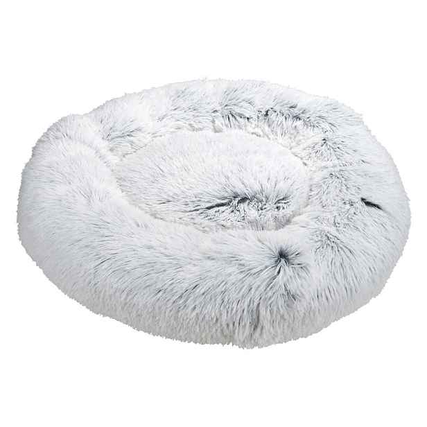 Bílý pelíšek pro psa ø 75 cm Fluffy Heather – Love Story