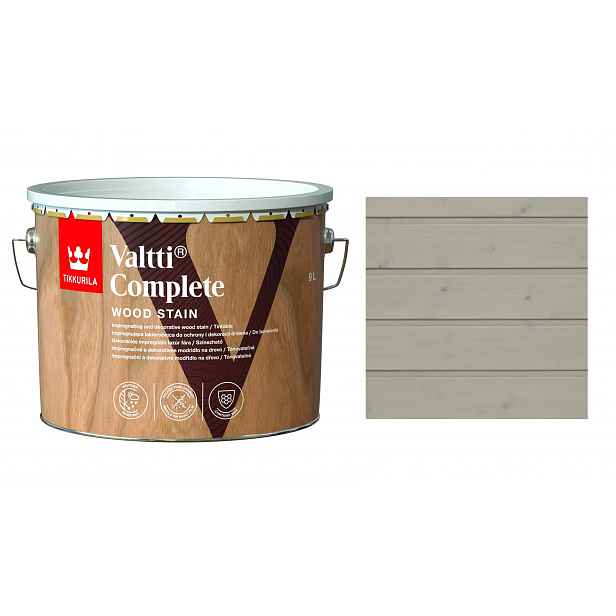 Tikkurila Valtti Complete 9L 205A Frost Lakovací Rozpouštědlová Barva