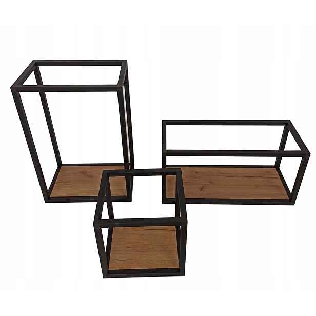 Sada Polic Akvária loft alu