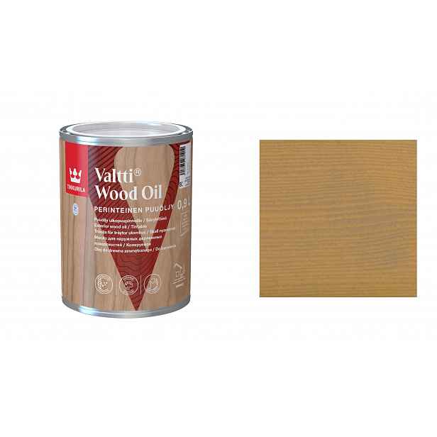 Tikkurila Valtti Wood Oil 0,9 L 5064 Heina Ochranný Rozpouštědlový Olej