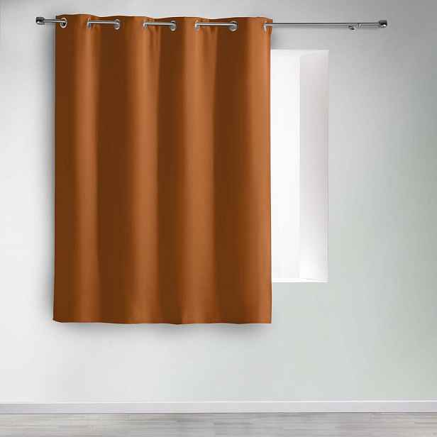 Zatemňovací závěs v terakotové barvě 135x180 cm Occult – douceur d'intérieur