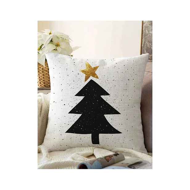 Povlak na polštář s vánočním motivem 43x43 cm – Mila Home