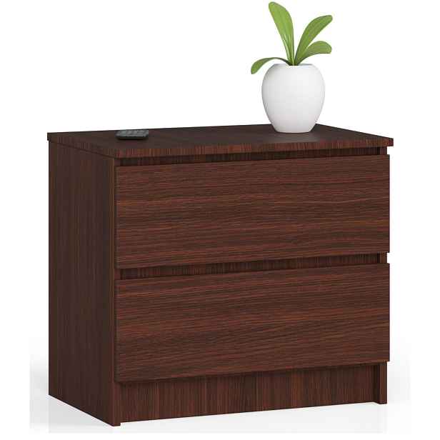 Komoda skříňka K60 2 zásuvky wenge Akd