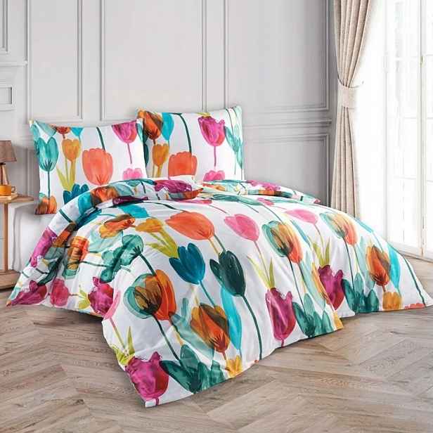 Saténové ložní povlečení Tulipi Bedtex Exclusive