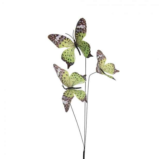 Dekorační větvička s motýlky Butterfly - 10*10*65 cm Clayre & Eef