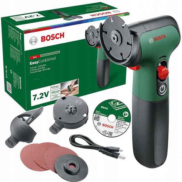 Mini Akumulátorová Bruska Easycut&grind 7,2V Bosch 06039D2000